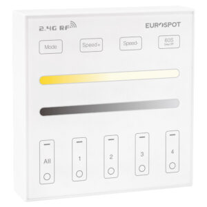 EuroSpot Επιτοίχιο RF 2.4GHz 2in1 Τηλεχειριστήριο