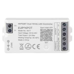 EuroSpot Push Dim Led Controller RF 2.4GHz & WiFi & BT for CCT Led-Strip