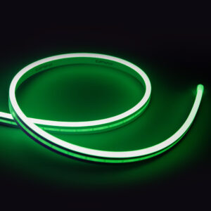 EuroSpot Led NEON FLEX Ταινία DC:24V IP65 8W 120Leds/m 5mm GREEN