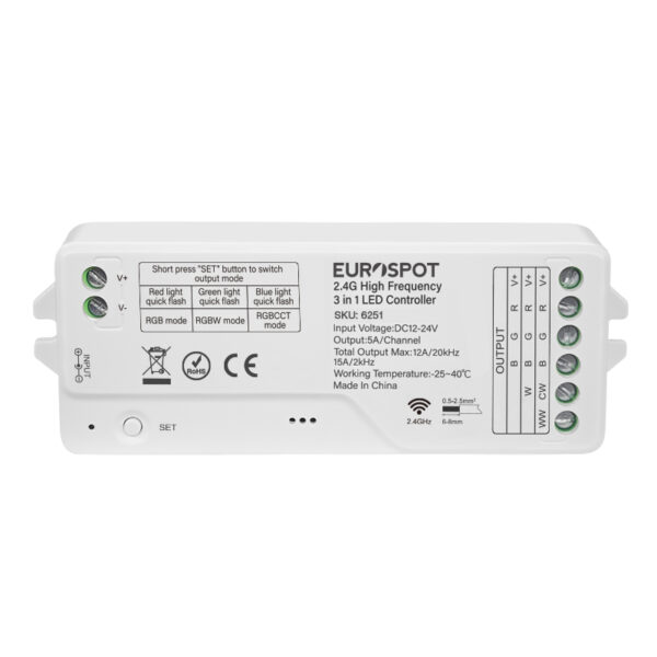 EuroSpot Led High Frequency Controller 3in1 2.4G - Image 2