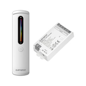 EuroSpot Led Kit Controller+ Λευκό Remote RF 2.4GHz για RGB+CCT Ταινία