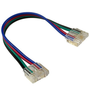 EuroSpot Σύνδεσμος Ταινίας Led Cob RGB Καλωδιακός Δύο Άκρων