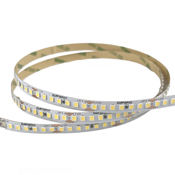 EuroSpot Led Ταινία DC:24V 2835 SMD IP20 4.8W/M 170lm/W 182 Leds/m RA80 3000K 5m Θερμό Λευκό