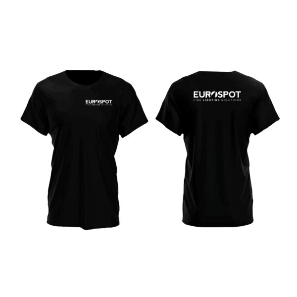 EuroSpot Τ-Shirt Μαύρο Size Large