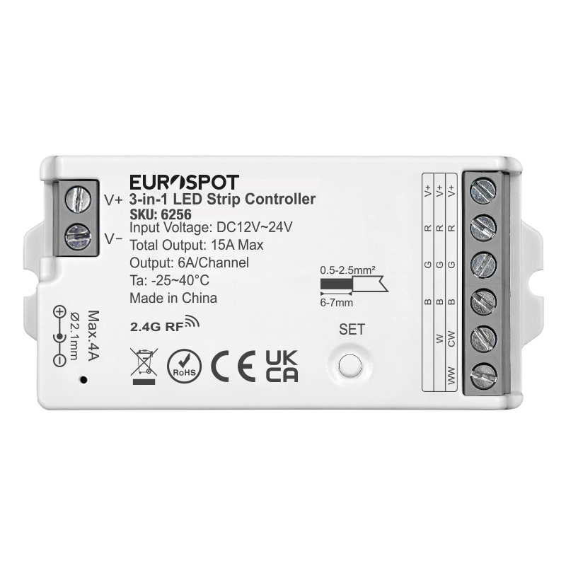EuroSpot Led Controller RF 2.4GHz 3in1