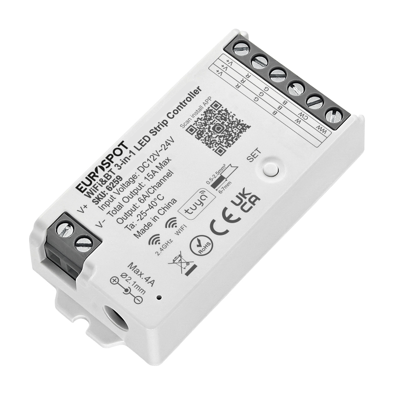 EuroSpot Led Controller Tuya Wi-Fi & RF 2.4GHz & BT 3in1 - Image 2